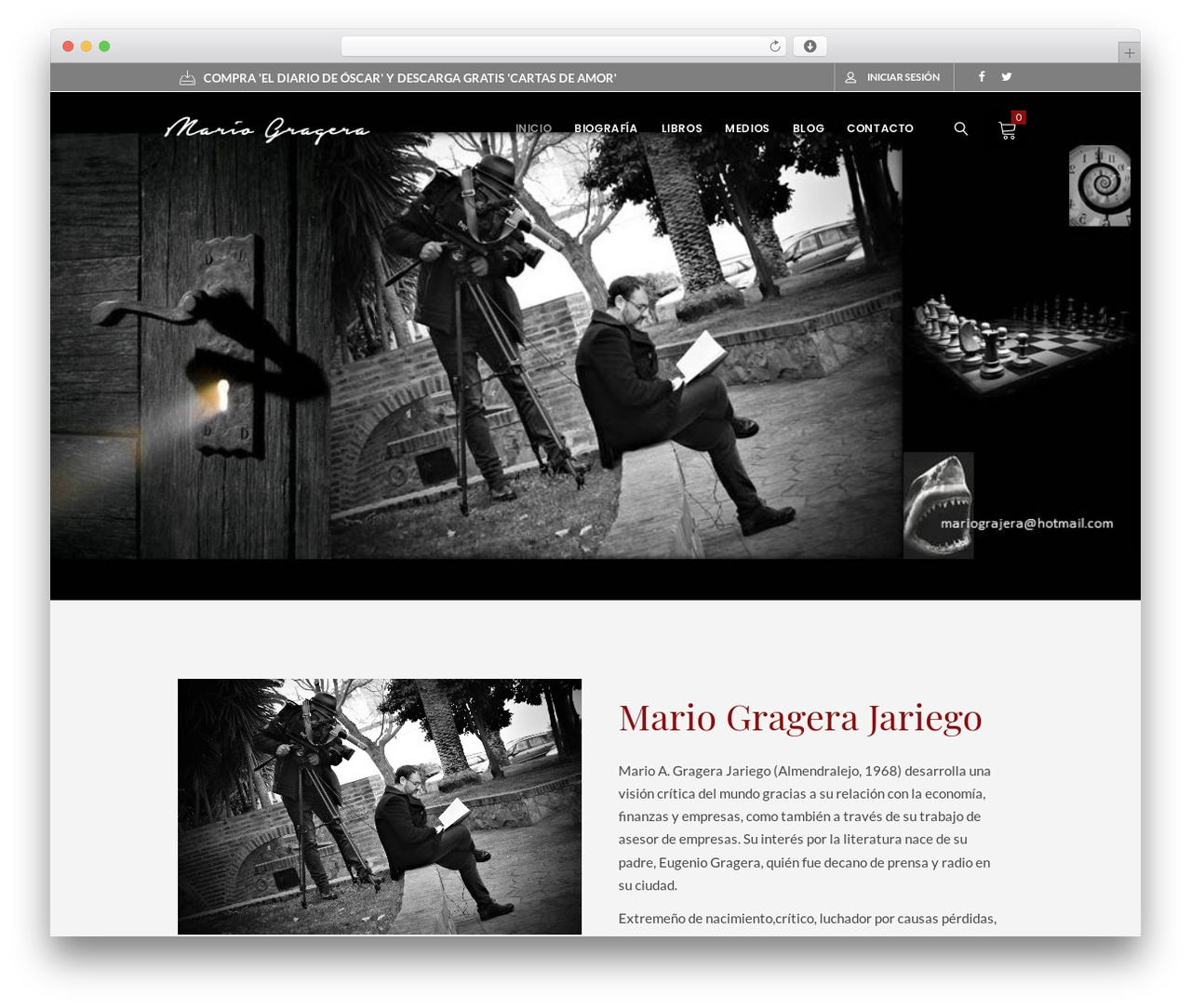 Vitrine WordPress theme - mariogragera.com Vitrine WordPress theme - mariogragera.com