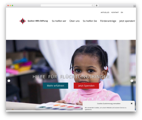 web3000 Theme WordPress theme - quaeker-stiftung.de