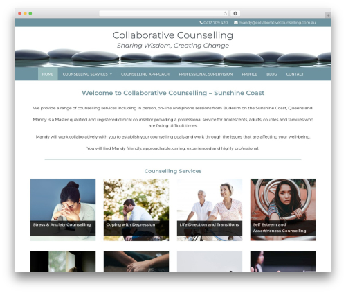 WordPress theme Active|CMS Custom Theme - collaborativecounselling.com.au