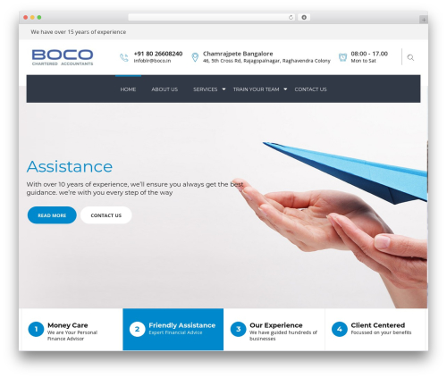 WordPress theme Advisor - bocollp.com