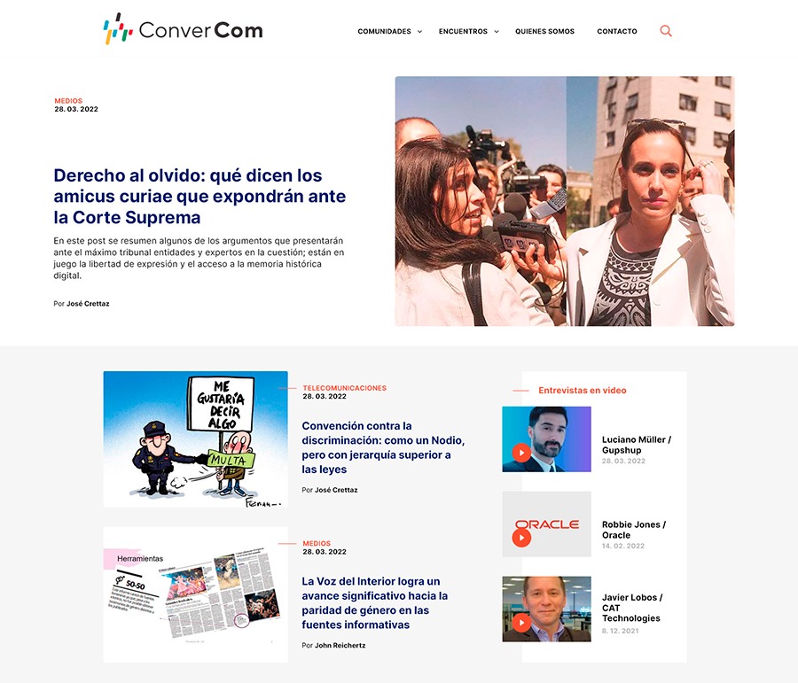 WordPress theme converCom