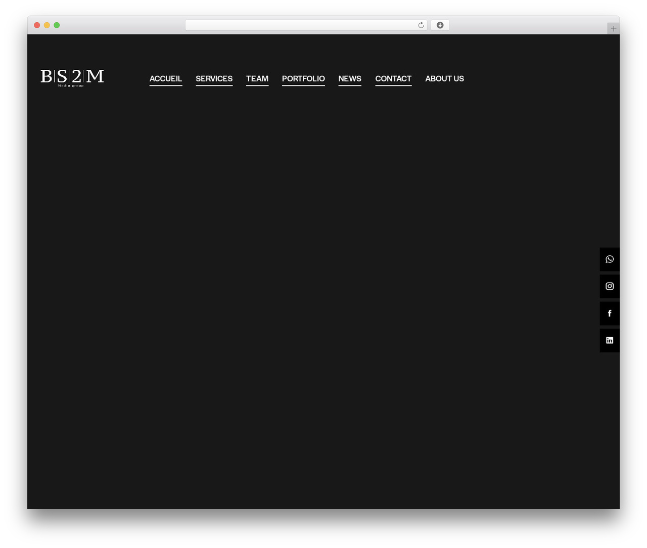 WordPress theme Quantum - bs2m.ma