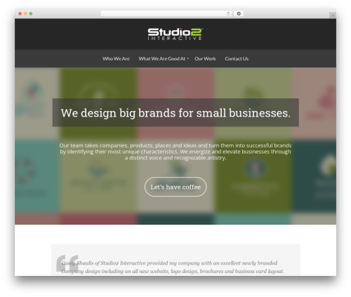 WordPress theme U-Design - studio2interactive.com