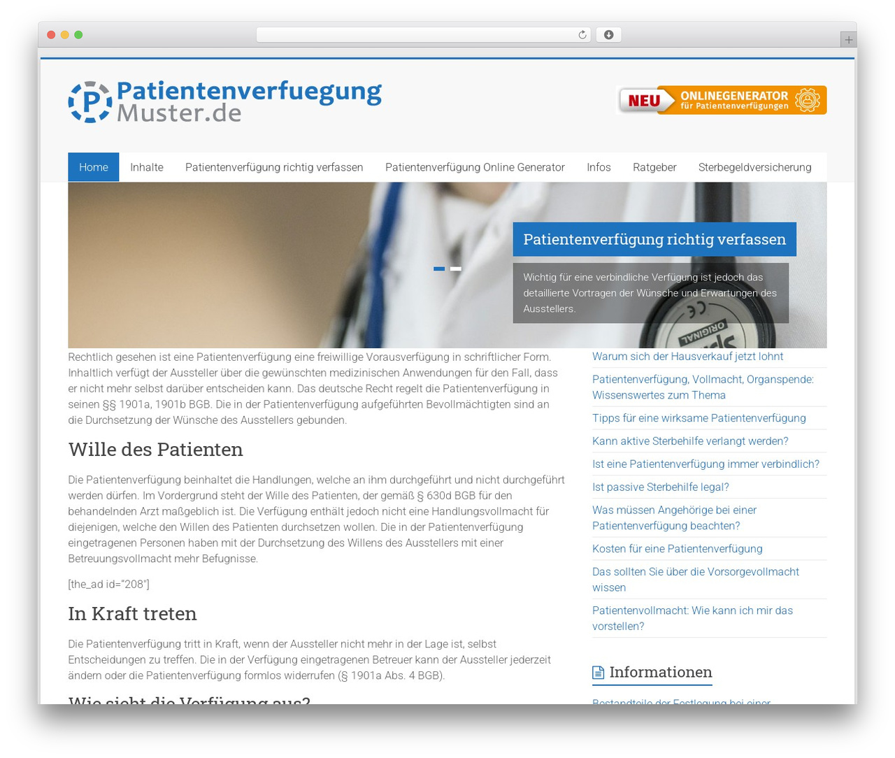 Accelerate Pro theme WordPress - patientenverfuegungmuster.de Accelerate Pro theme WordPress - patientenverfuegungmuster.de