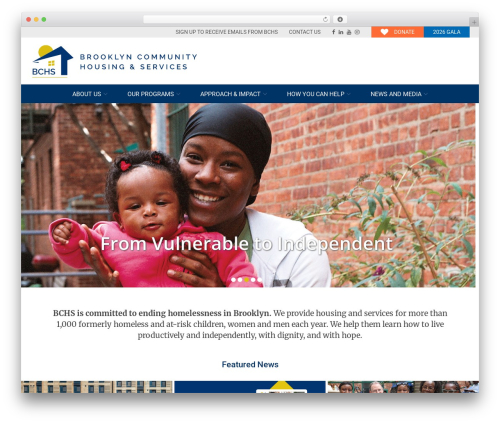 alone WordPress theme - bchands.org