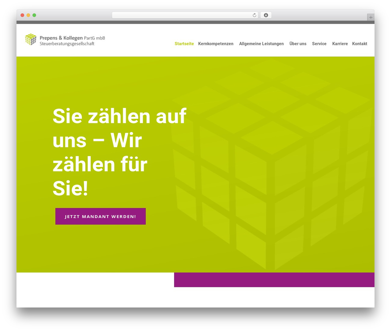 Divi WordPress theme - prepens.de