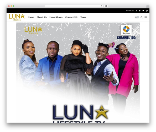 ShareBlock top WordPress theme - lunalifestylemedia.com