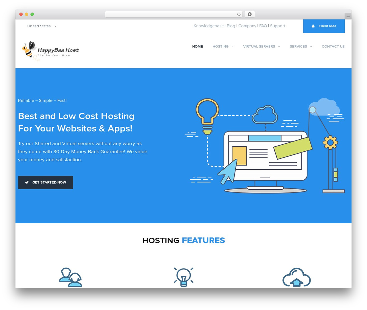 Spark Theme WordPress theme - happybeehost.com Spark Theme WordPress theme - happybeehost.com