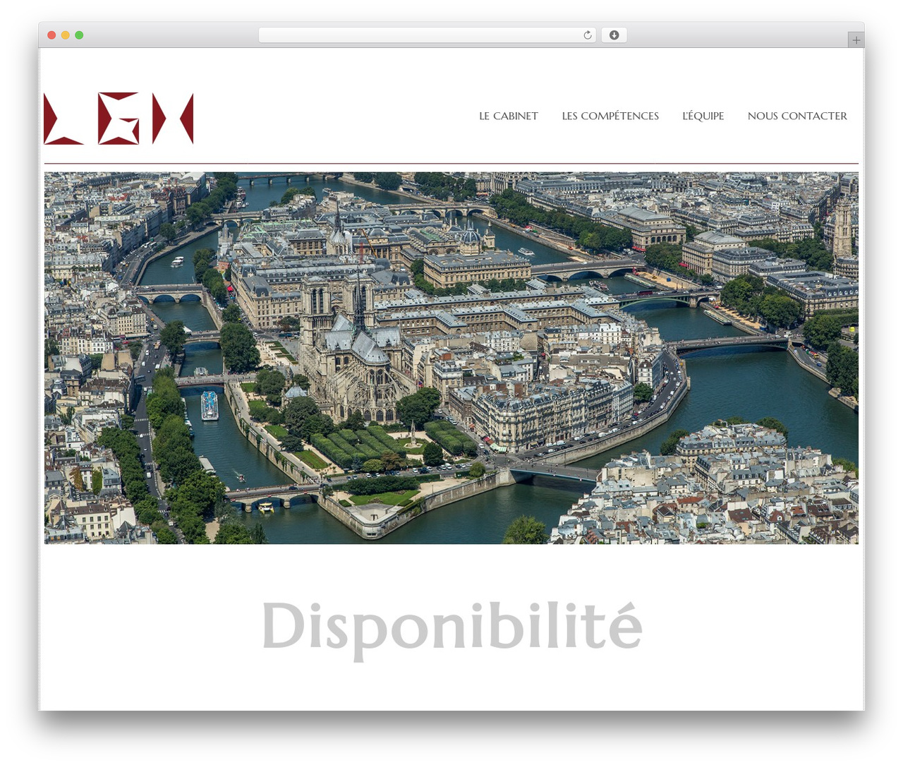 Theme WordPress cherry - lgh.fr
