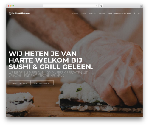 Unicon WP theme - sushigrillgeleen.nl