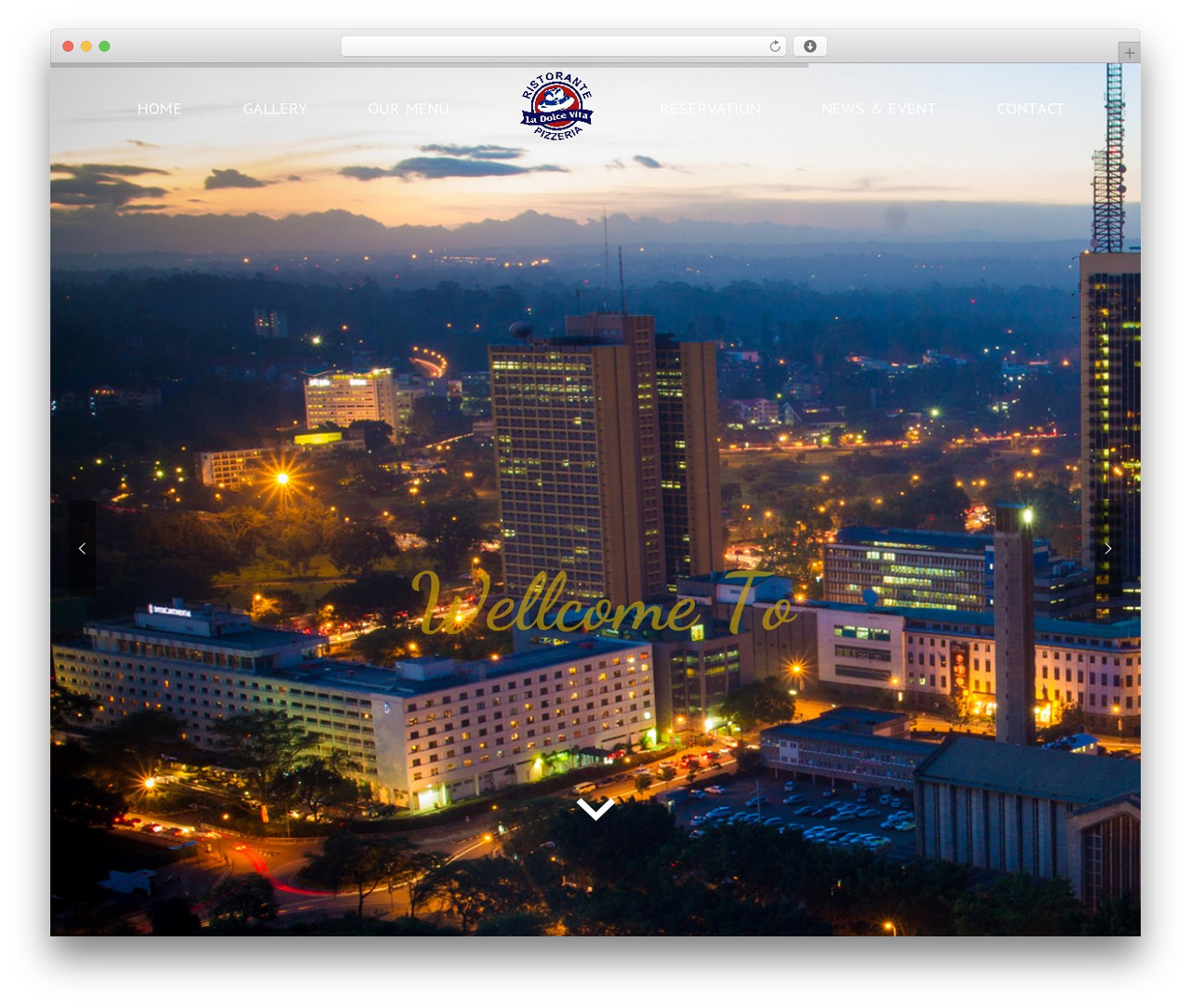 Vicky WordPress theme - dolcevitakenya.net
