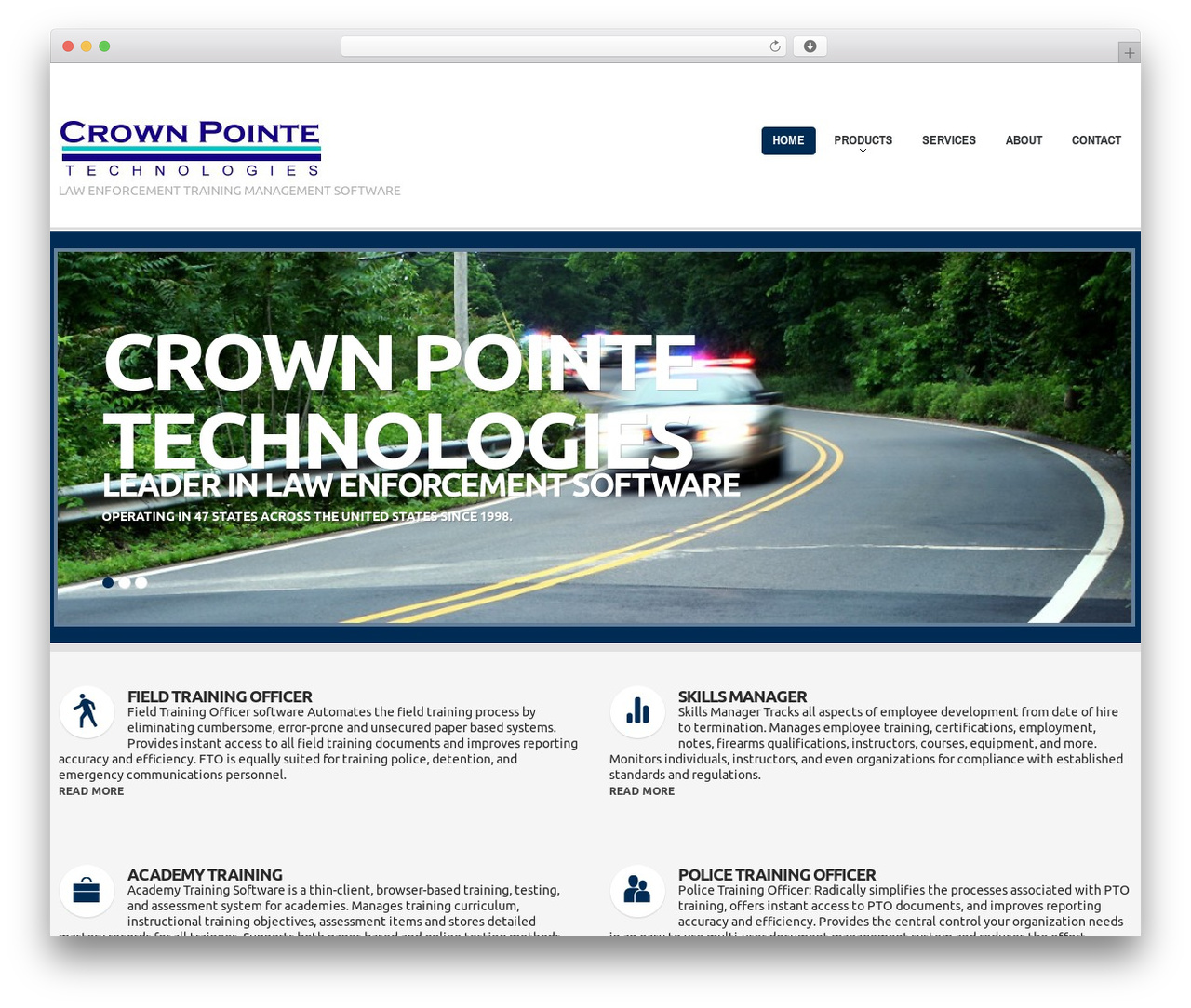 WordPress theme cherry - crownpointetech.com