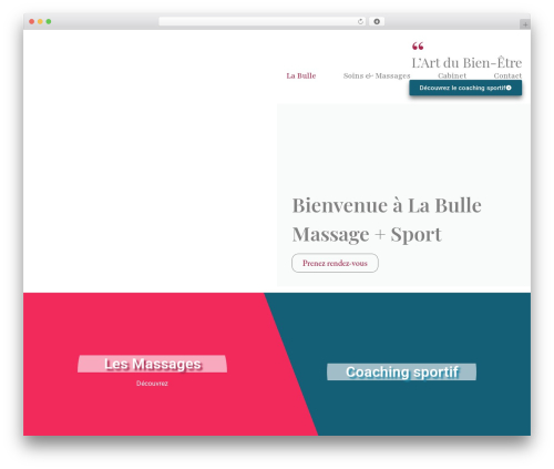 Windpress WordPress plugin - la-bulle-massage.ch