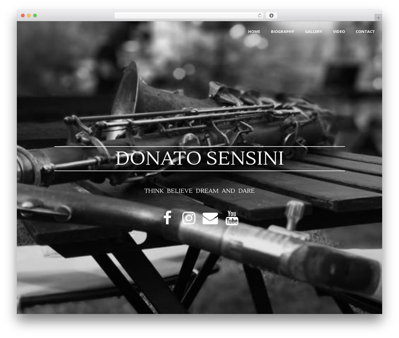 WordPress theme OneTone - donatosensini.com
