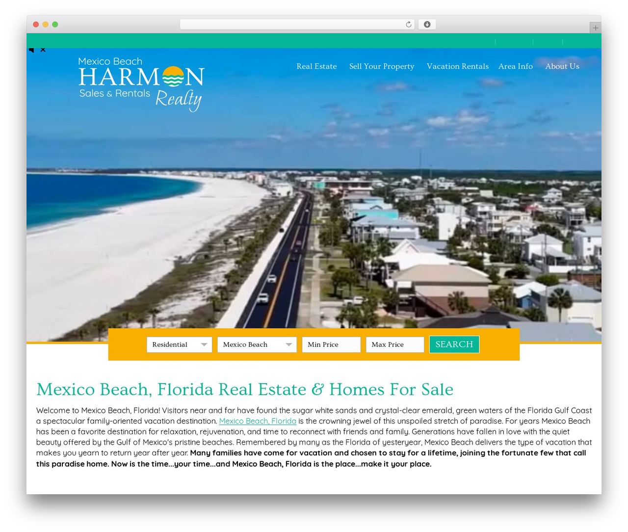 Beaver Builder Theme theme WordPress - mexicobeachproperties.com