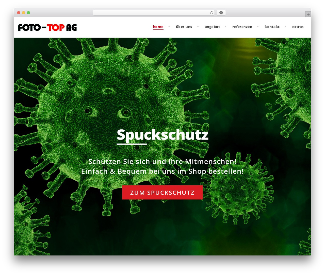 Blink WordPress theme - foto-top.ch