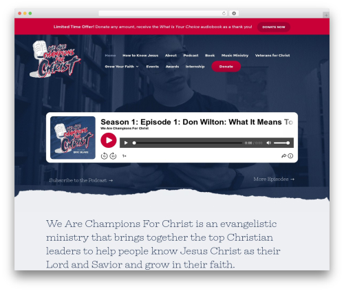 Divi video gallery WordPress plugin - wearechampionsforchrist.org