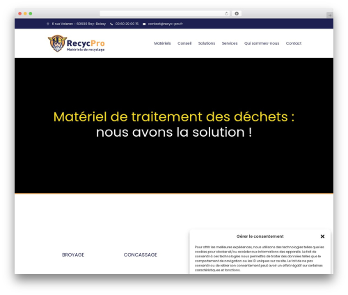 Logo showcase pro WordPress plugin - www.recyclage-dechets-btp.com