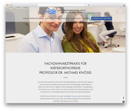 Theme WordPress Cornerstone, for Wordpress - kfo.hamburg