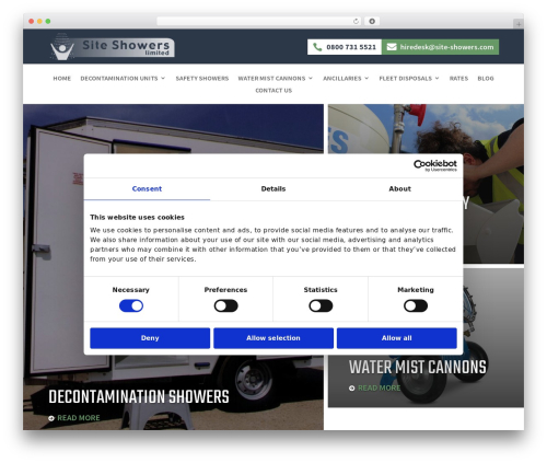 Theme WordPress Divi - site-showers.com