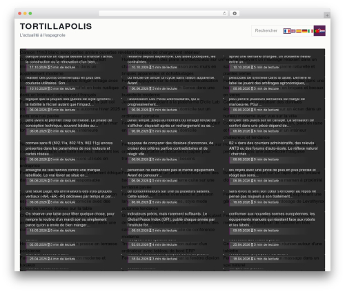 Theme WordPress Esteem - tortillapolis.org