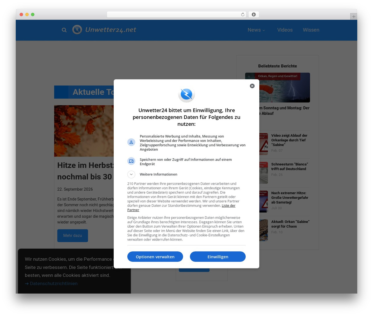 Theme WordPress MagPlus - unwetter24.net