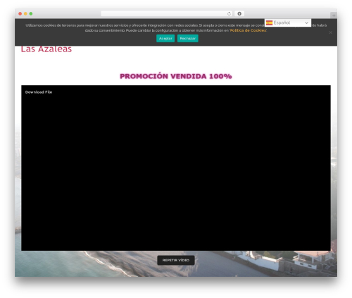 Trejo WordPress theme - residencialazaleas.es