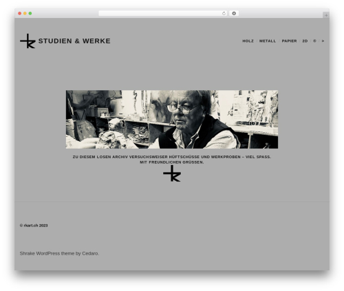 WordPress theme Shrake - rkart.ch WordPress theme Shrake - rkart.ch
