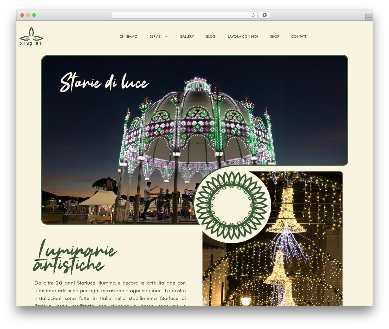 WordPress theme GeneratePress Child - starluce.it