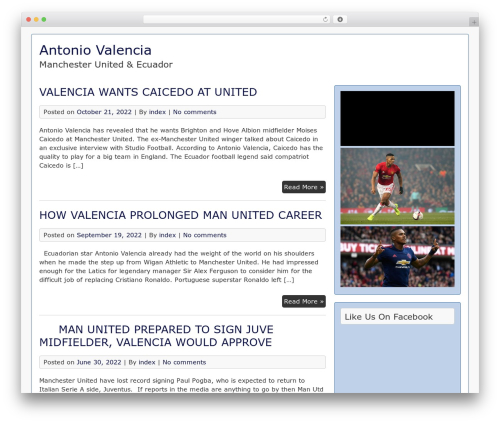 WordPress theme Shipyard - antonio-valencia.net