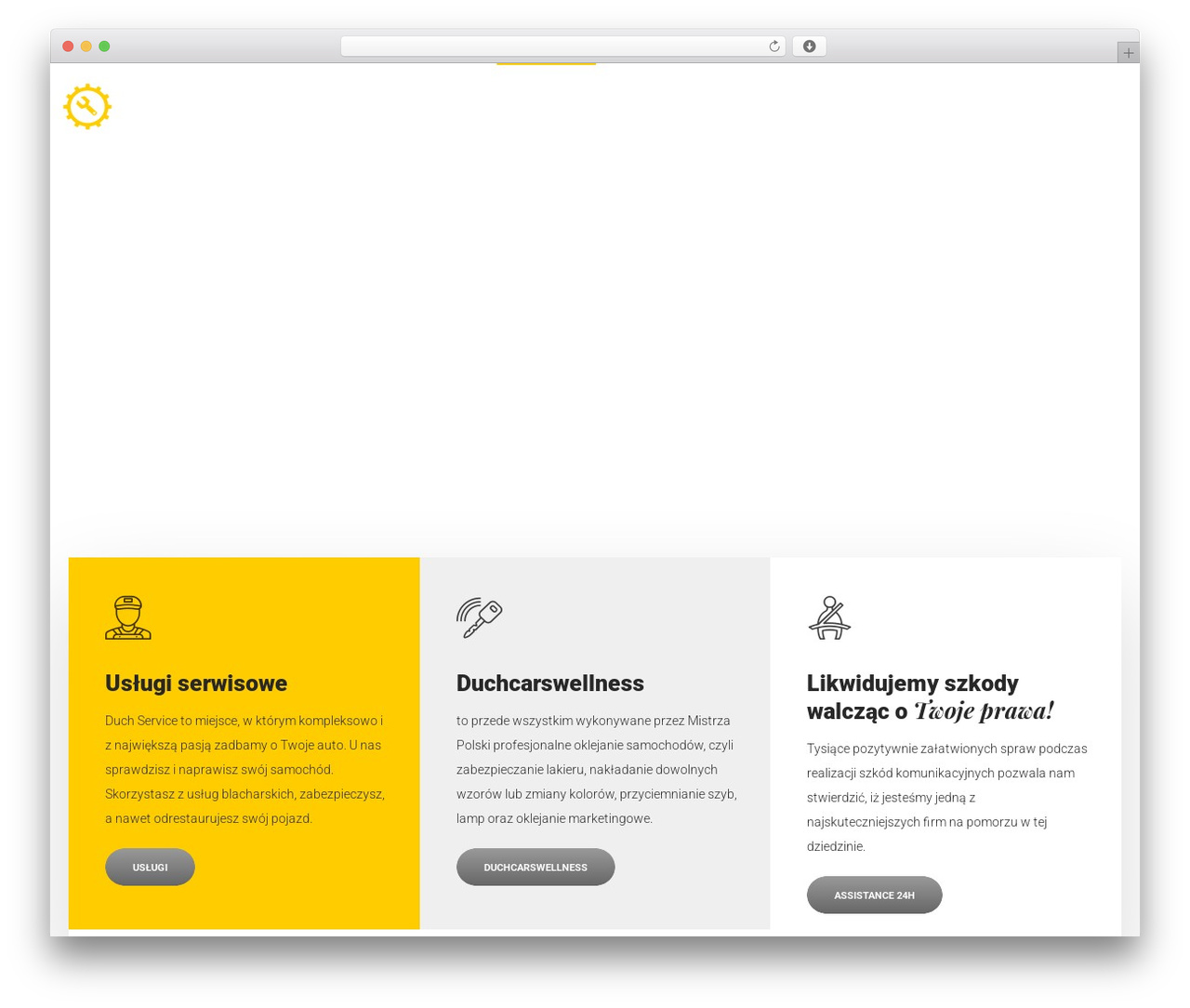 DFD Native WordPress theme - duchservice.pl