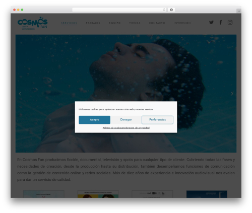 Formota WordPress theme - cosmosfan.com