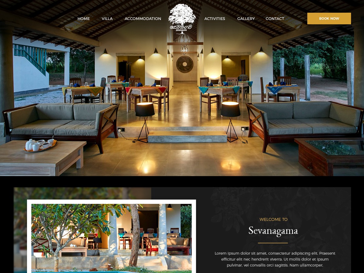 Theme WordPress Sevanagama by Benworldwide