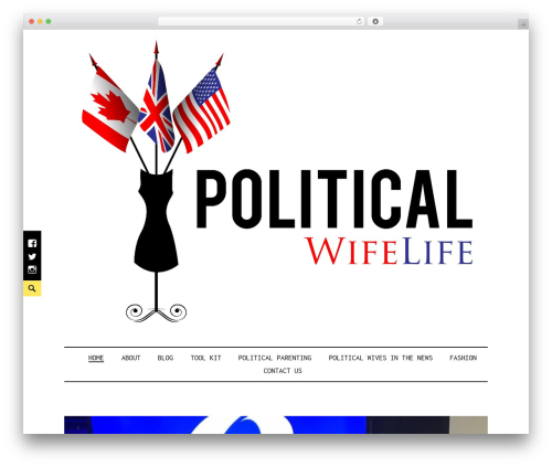 WordPress theme Didi - politicalwifelife.com