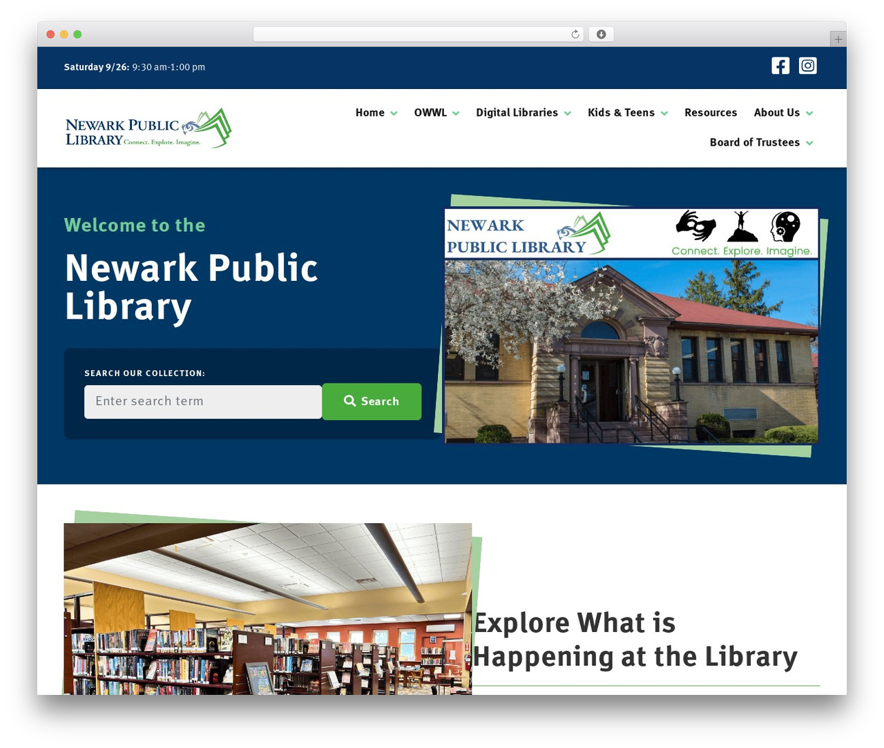 WordPress theme OWWL Library Theme - newarklibrary.org WordPress theme OWWL Library Theme - newarklibrary.org