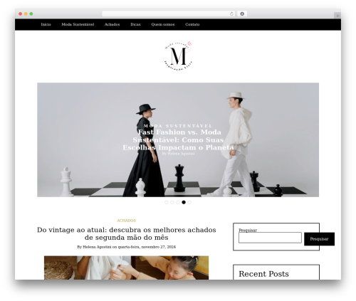 WordPress theme Writee - inspiracaolivre.com