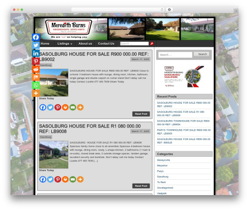 Asteroid WordPress theme - meredithburns.co.za Asteroid WordPress theme - meredithburns.co.za