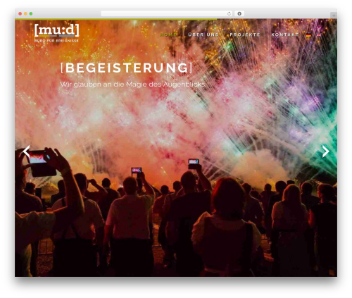Fuse WordPress theme - mud-ereignisse.de