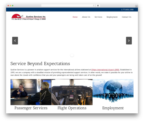 GeneratePress WordPress theme - sunlineservices.com