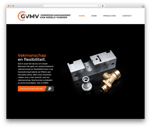 GVMV WordPress theme - gvmv.nl