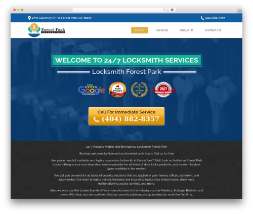 Lipman - Locksmith Theme WordPress theme - forestparklocksmithing.com