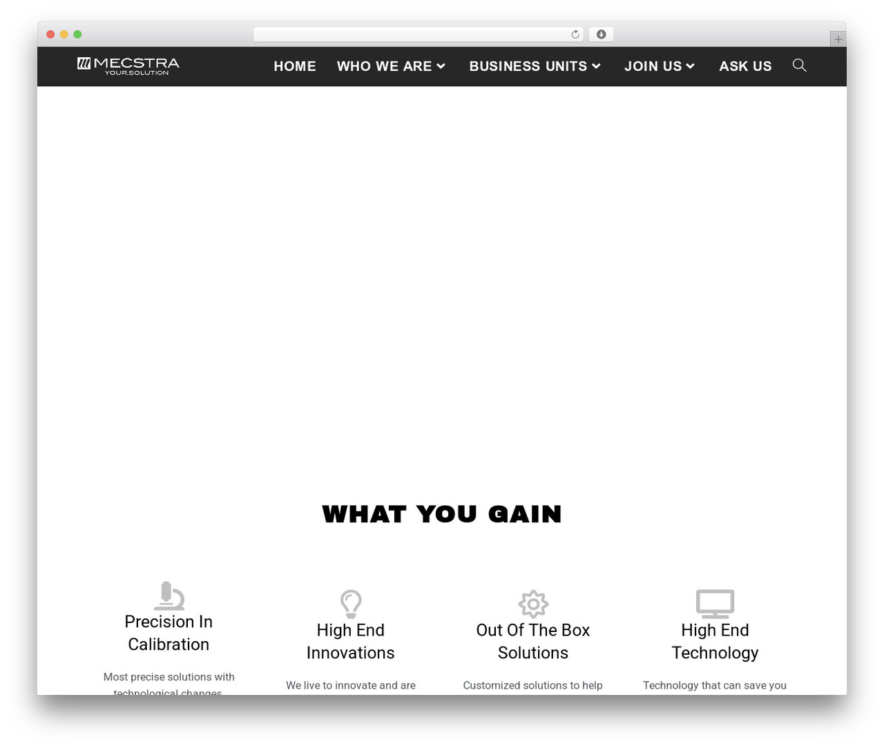 OceanWP WordPress website theme - mecstra.com