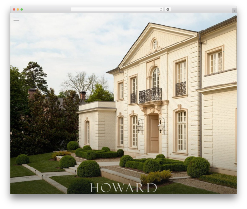 Prototype garden WordPress theme - howarddesignstudio.com