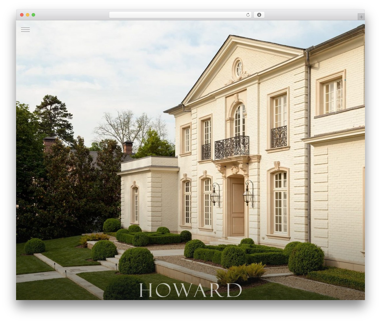 Prototype garden WordPress theme - howarddesignstudio.com