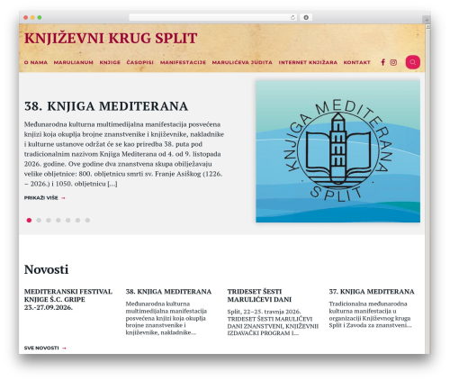 Theme Default theme WordPress - knjizevni-krug.hr
