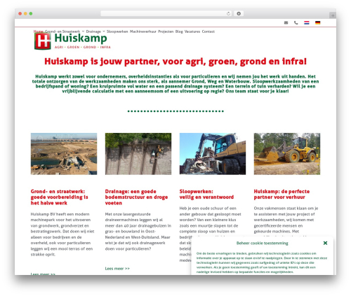 Total WordPress theme - huiskampbv.nl