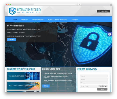 Triggerfish Responsive theme WordPress - mginfosecuritysolutions.com
