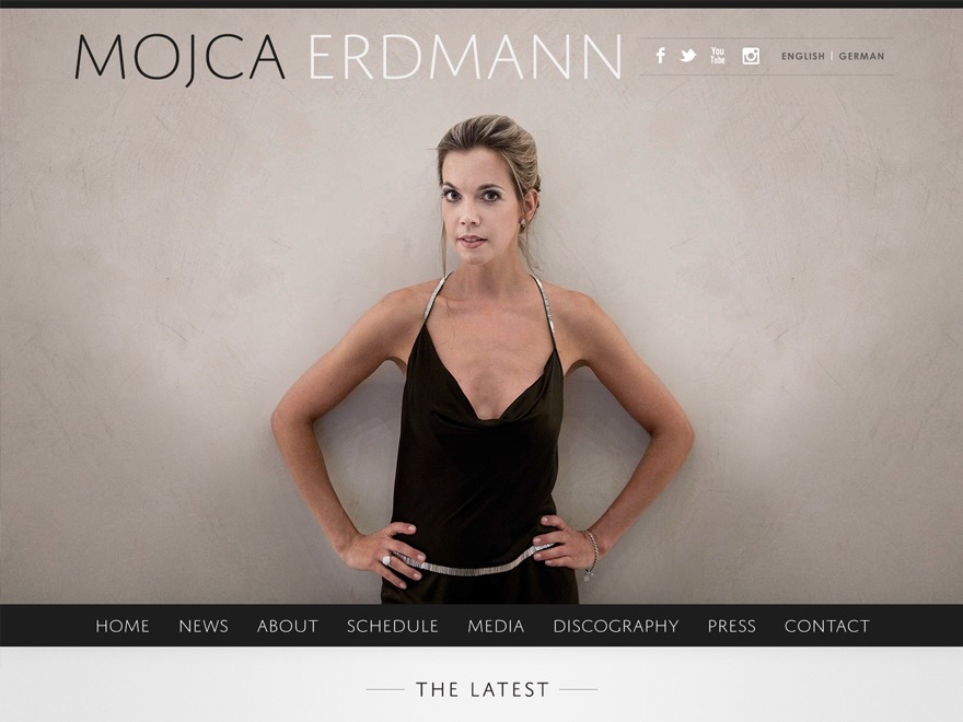WordPress theme Mojca by Mat Dunlap