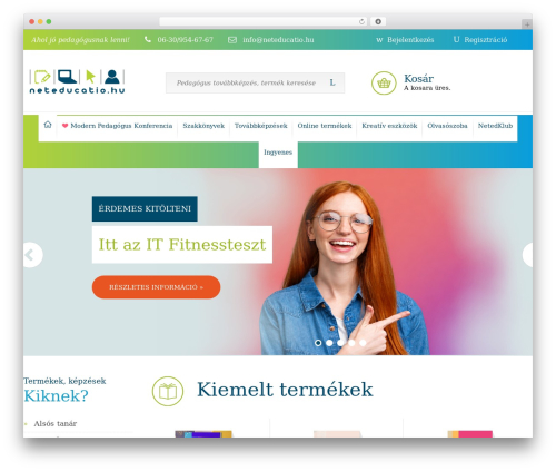 WordPress theme Neteducatio - neteducatio.com