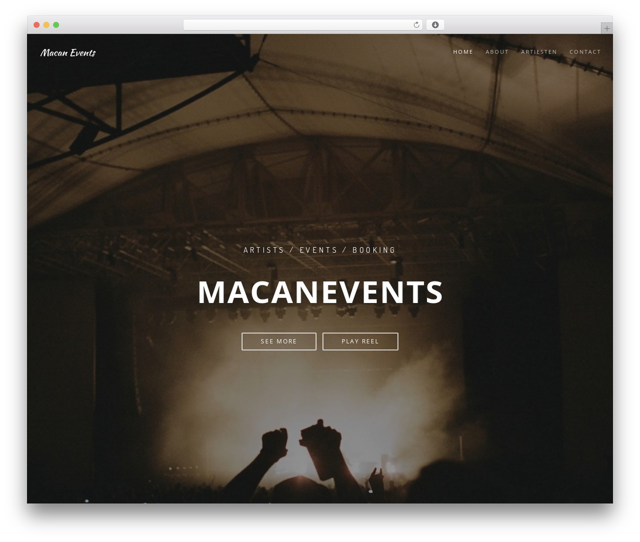 Rhythm Wordpress Theme WordPress theme - macanevents.com